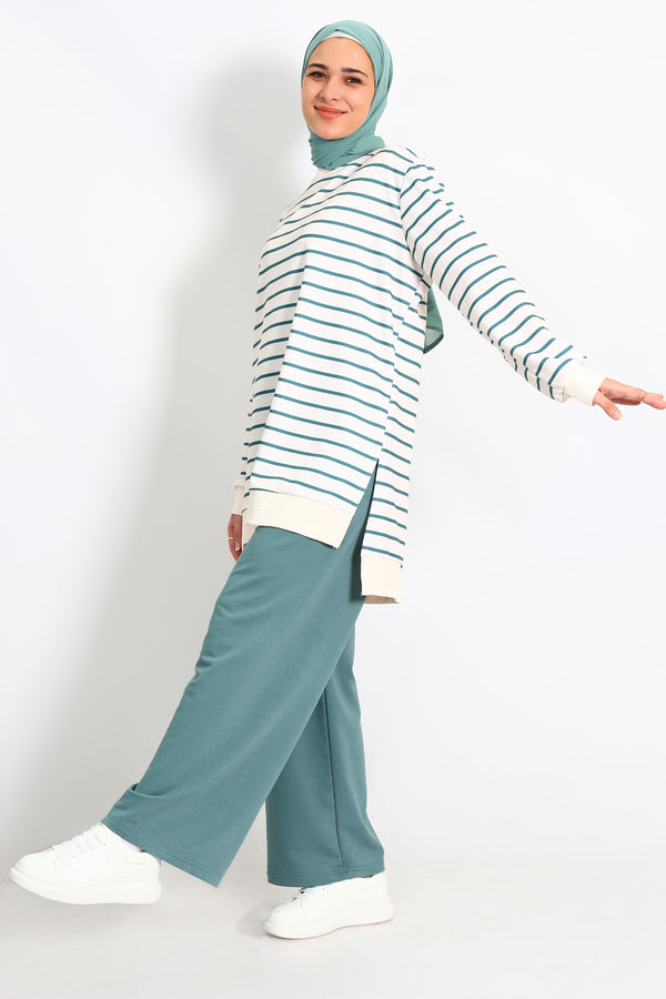 Striped wide-fit Tracksuit