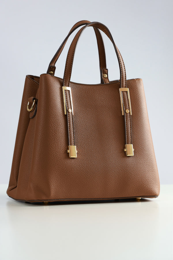 Chic Leather Hand Bag