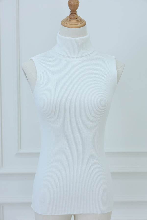 Knitted High-Neck Undershirt