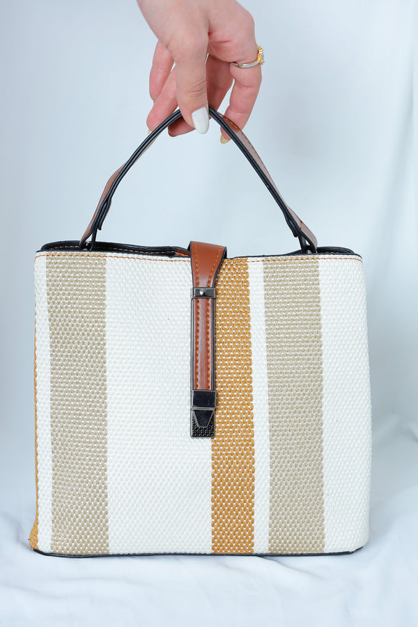 Patterned Hand Bag (B)