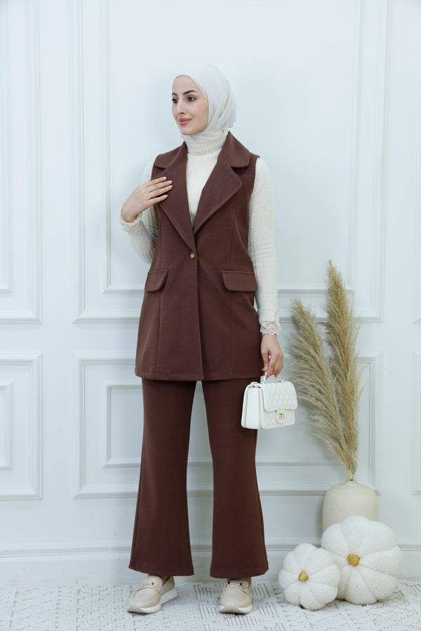 Women's Formal Vest Suit