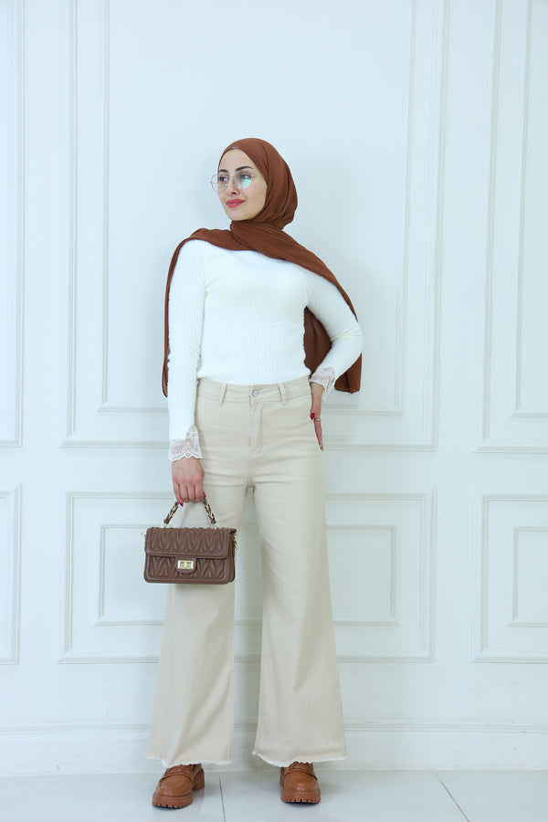 High-Waist Wide Leg Jeans for Women