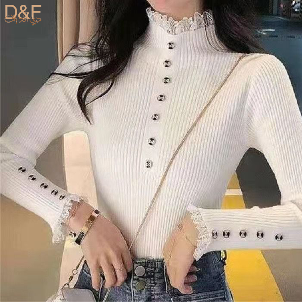 Neck Body With Buttons D&F MODA