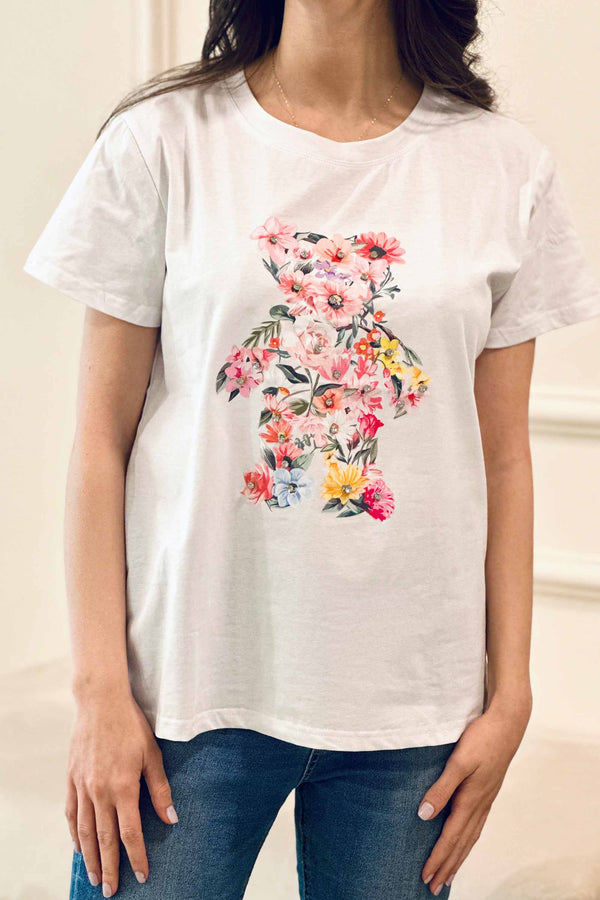 Cotton T-shirt Flory Bear