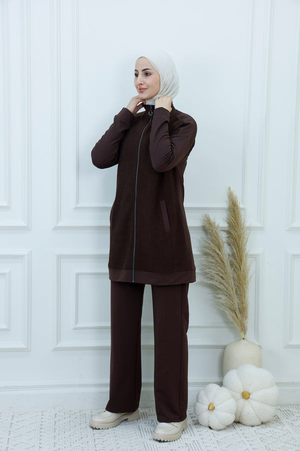 The Modest Zip Tunic Tracksuit