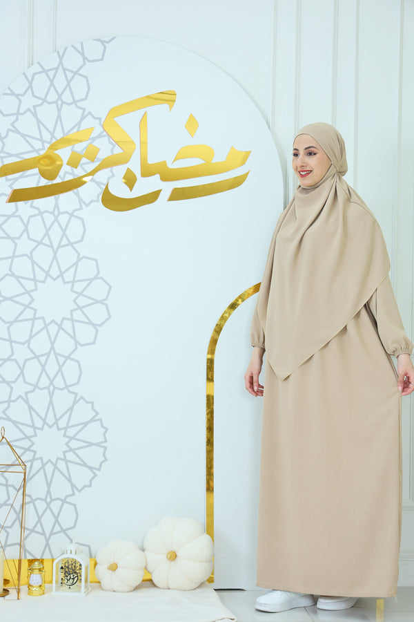 2 Pcs Prayer Abaya