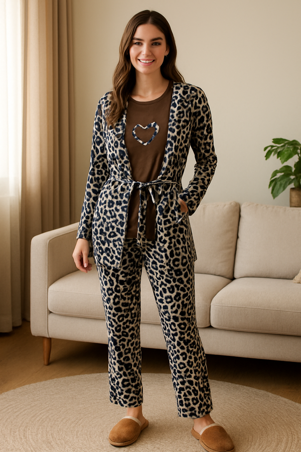 The Cozy Luxe Cardigan Pajama